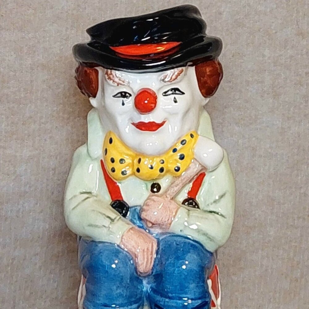 Limited Edition Royal Doulton "Clown" Vintage Collectible Decor Character Jug